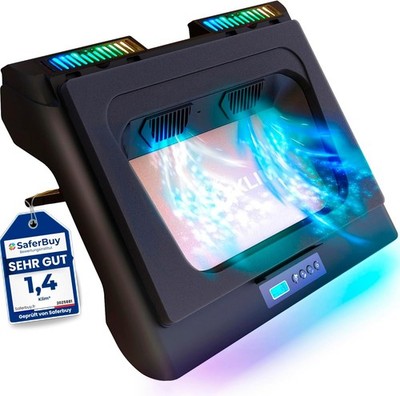 Laptop Kühler Kühlpad 4300 RPM Turbolüfter 14-17 Zoll Notebook leise Gaming Pad