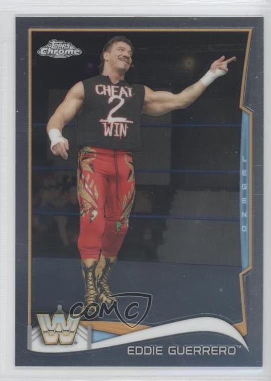 2014 Topps Chrome WWE Eddie Guerrero #100 g9z
