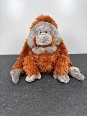Wild Republic 12 Zoll Cuddlekins männlicher Orang-Utan Kuscheltier Stofftier Affe Plüsch