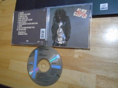 RARE IMPORT Alice Cooper CD Trash metal rock 1989 AEROSMITH Bon Jovi VAN HALEN !