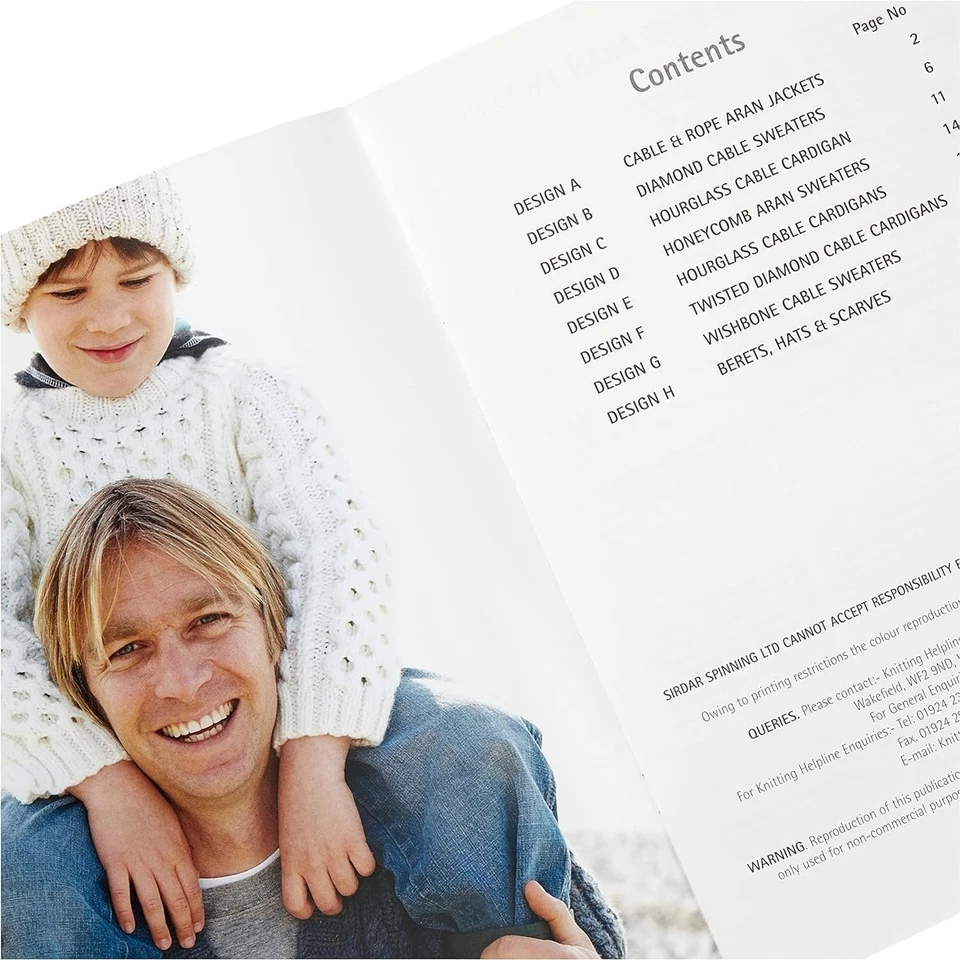 New Hayfield 20 Designs Knitting Pattern Book Favourite Aran Knits 342 - Image 2 of 3