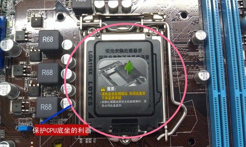 100PCS Foxconn/Lots LGA 115X (1150/1151/1155/1156) CPU Socket Protector Cover - 第 2/3 張圖片
