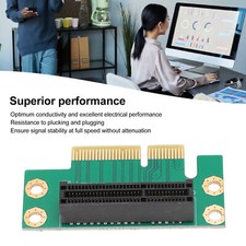 PCI Express 4X Riser Card Professional 90 Degree Adapter Card PCIe 4X Extension