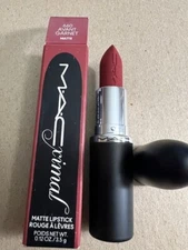 MAC MACXIMAL Matte Lipstick  660 AVANT GARNET  FULL SIZE .12 oz 3.5g NIB Free Sh
