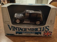 Austin FX3 Taxi London Vintage Vehicle 1958. 1:43 Scale,Metals,In Box...
