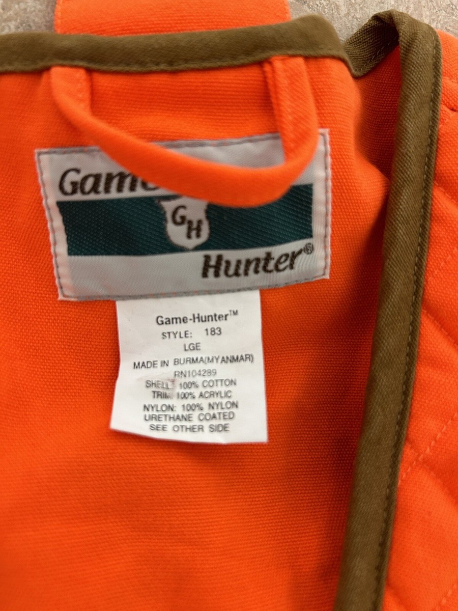 デッドストック】【希少】70年代Gamehide フィッシングベスト