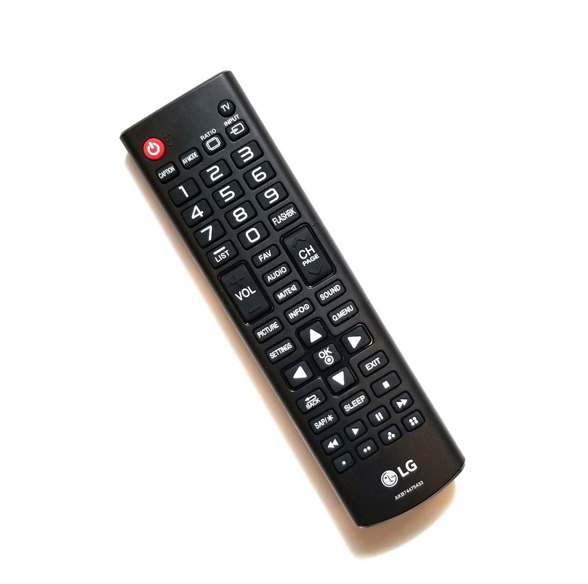 Replacement Remote Control For LG Smart TV - Compatible With Multiple Models Including 42LF5600