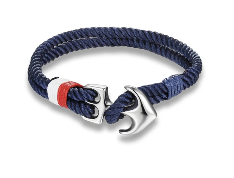 Nautical anchor shop bracelet