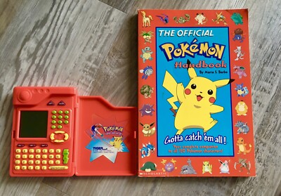 Rare Nintendo Pokémon Pokédex 1998 Tiger Electronic W/ Original