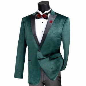 teal dinner jacket