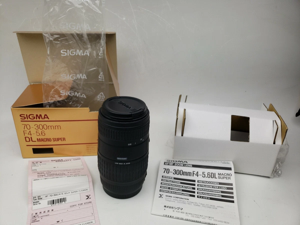 Preços baixos em Lente Sigma 70-300mm de lentes de câmera para