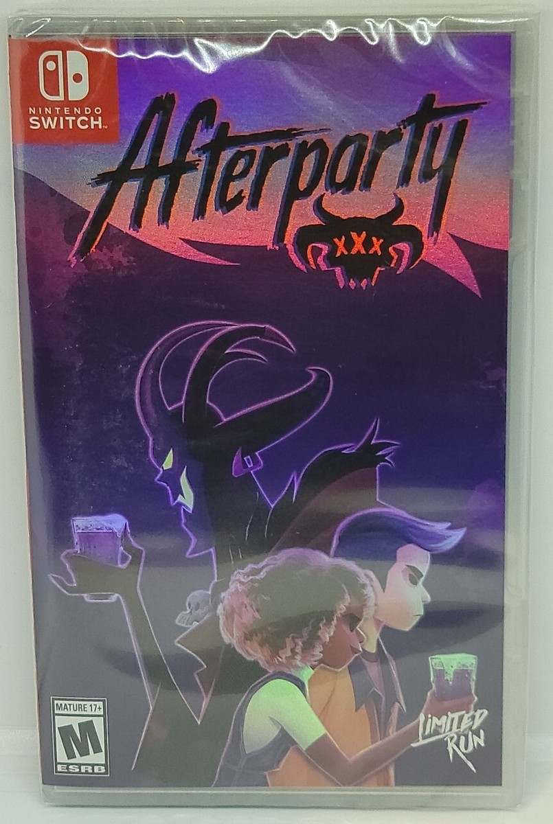Limited Run Games Afterparty #095 Nintendo Switch Brand New Sealed