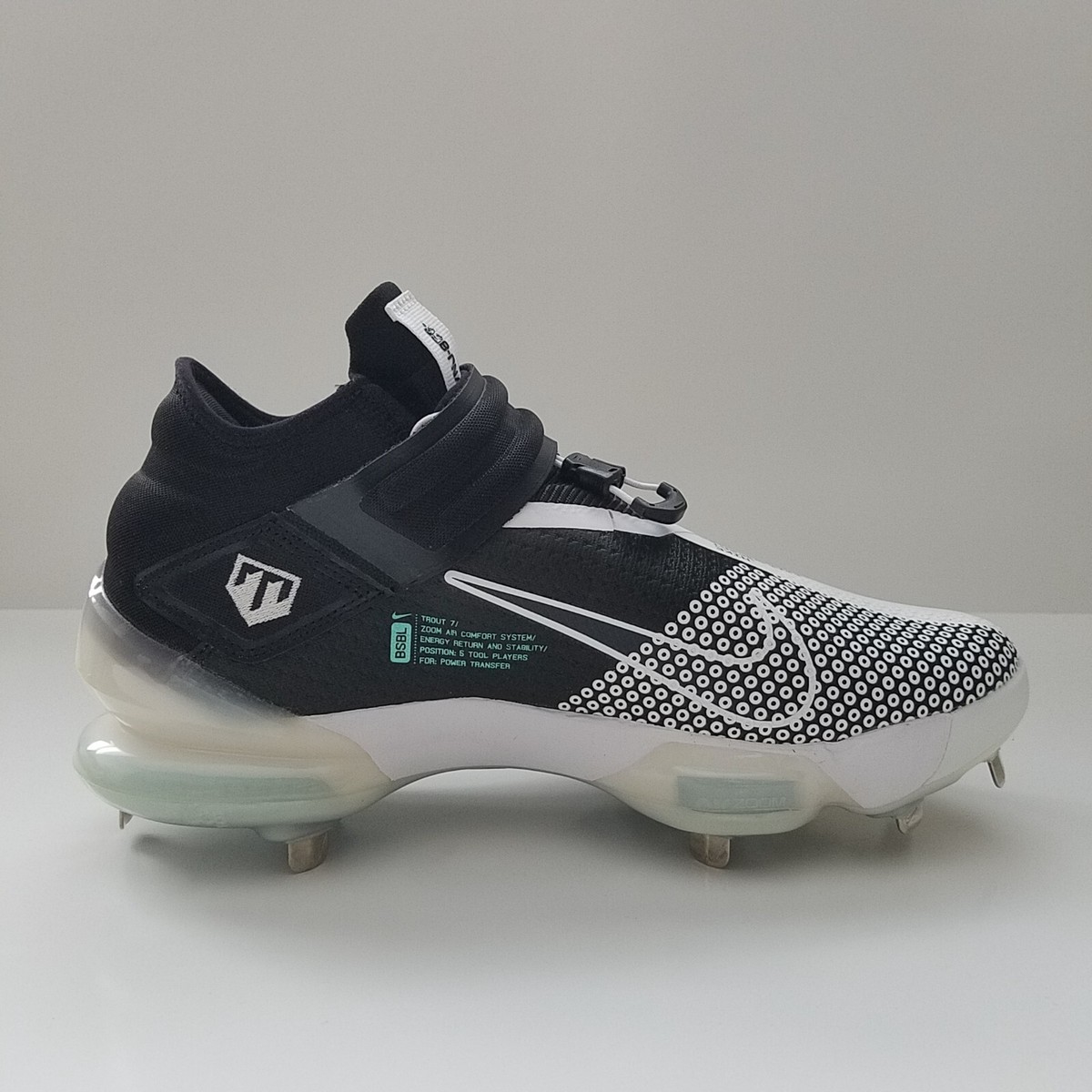 Size 11 - Nike Force Zoom Trout 7 Black Dynamic Turquoise for sale