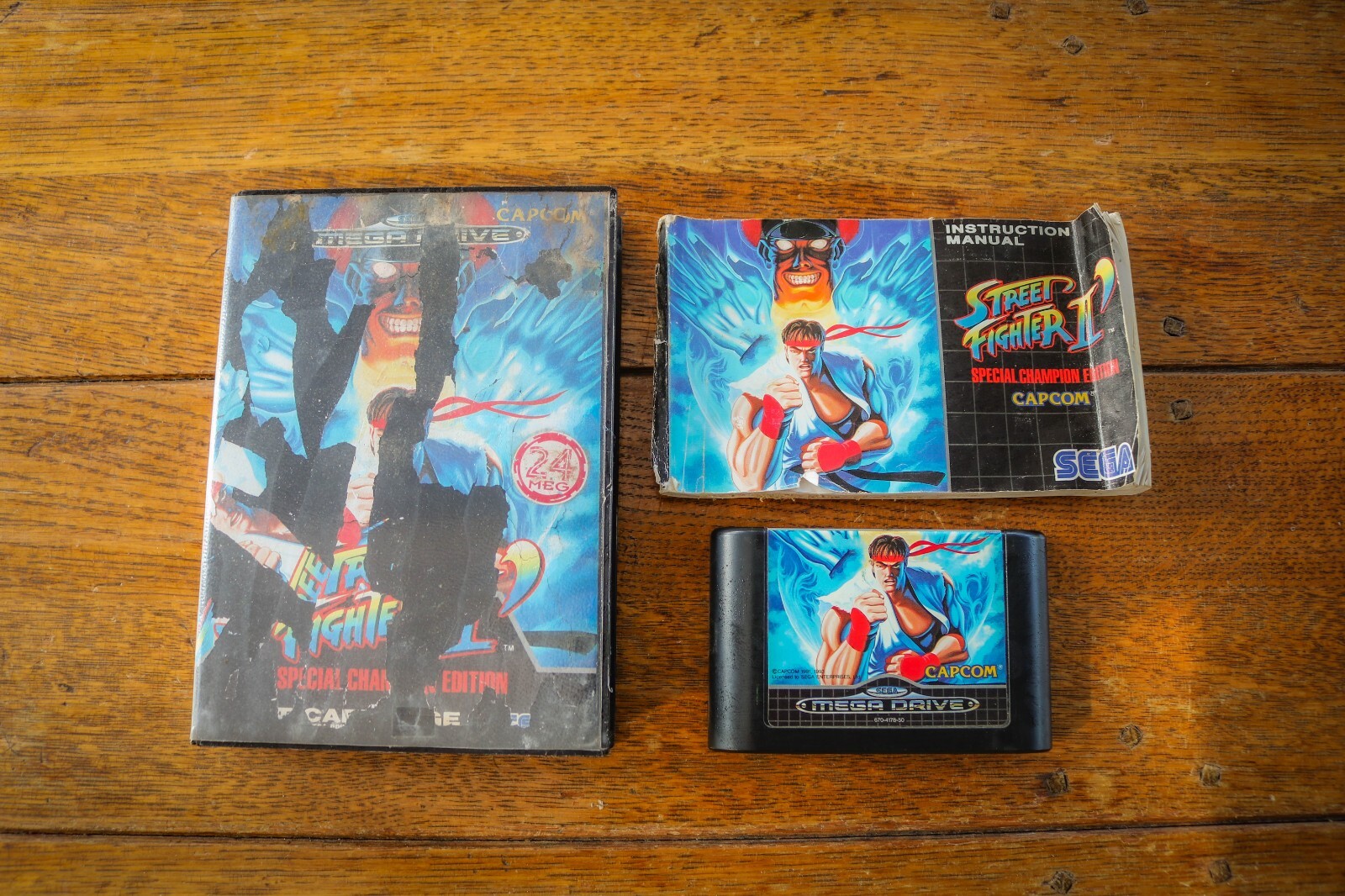 Sega Mega Drive - Street Fighter 2 Special Champion Edition - Boxed