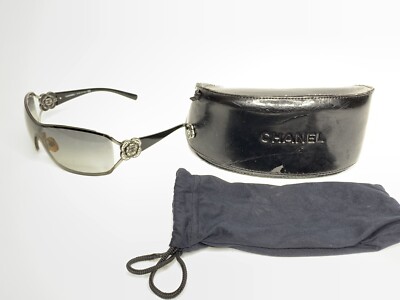 CHANEL Sunglasses 4164-B c.269/13 113 Rhinestone Camellia