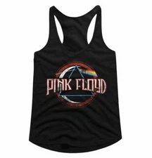Pink Floyd Dark Side Of The Moon Women's Tank Top T Shirt Psychedelic Music