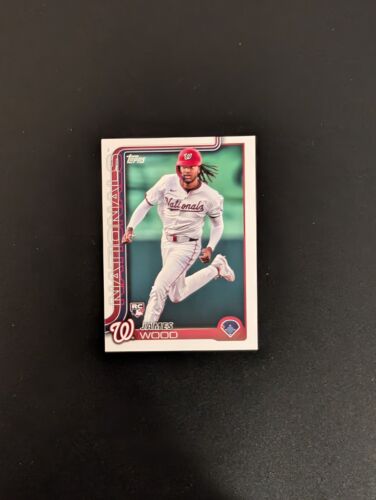2025 Topps #181 James Wood RC - Baseball Card - Picture 3 of 6