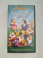 BIANCANEVE E I SETTE NANI - VHS 2° EDIZIONE DISNEY VIDEO 1997 *RARISSIMA* 