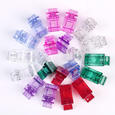 Quick Extension Nail Clips Acrylic Extension Nail Fake Tips Building Clamps Tool