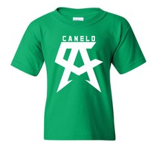 Canelo fans Special YOUTH T-shirt Alvarez Boxing Champion Mexico flag Kids Boys