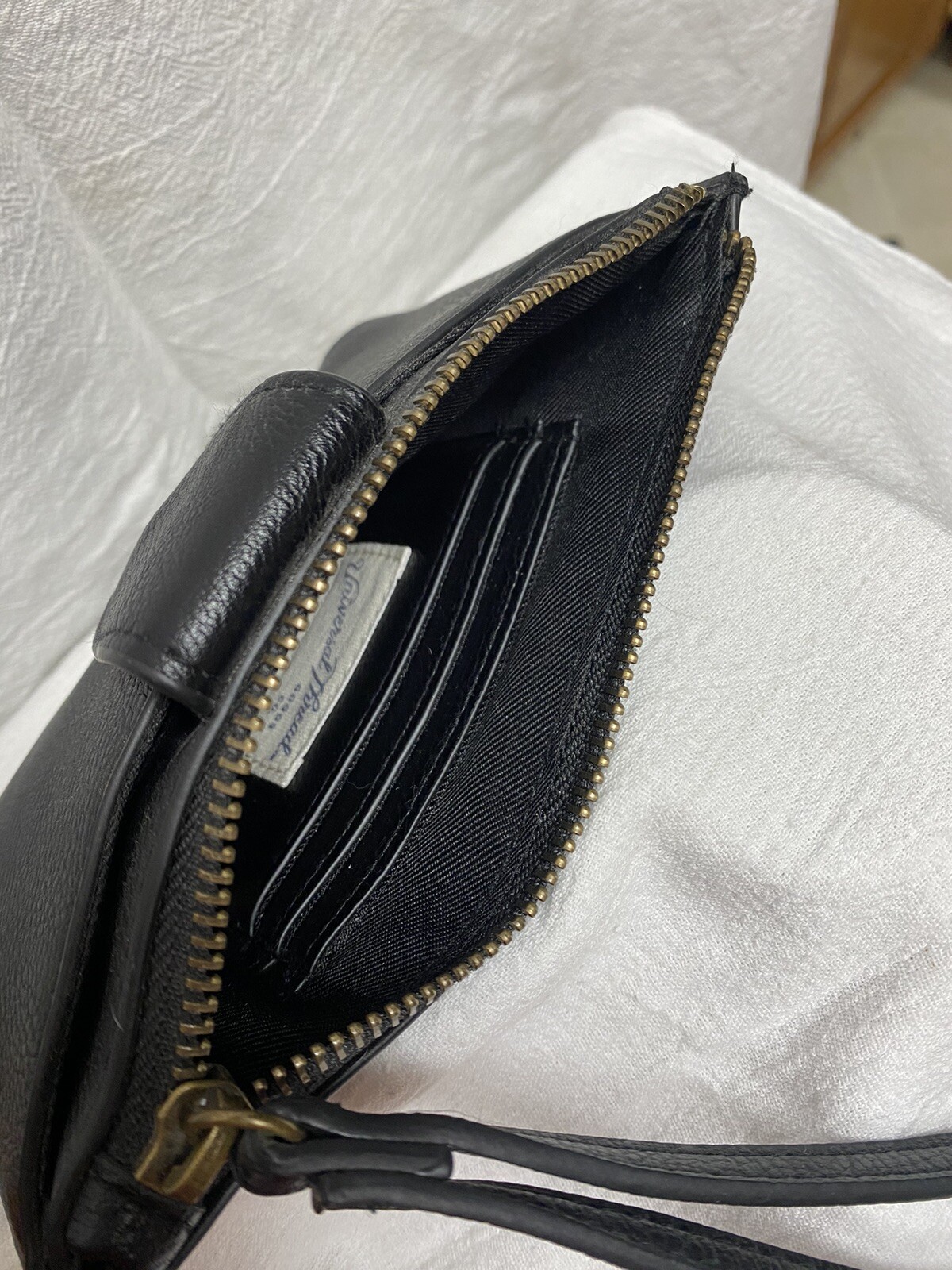 universal thread zip closure wristlet sling bag p… - image 4