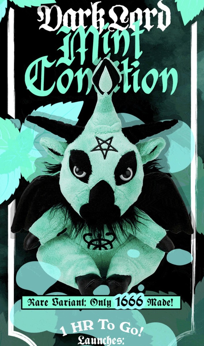 Killstar Kreeptures: MINT: DARKLORD Plush Toy | eBay