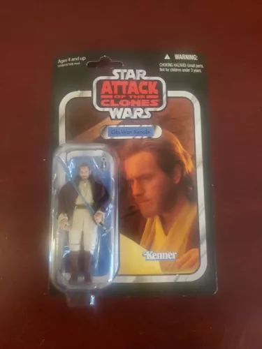 Star Wars Obi-Wan Kenobi VC31 Vintage Collection Attack of the Clones 2010 BIN