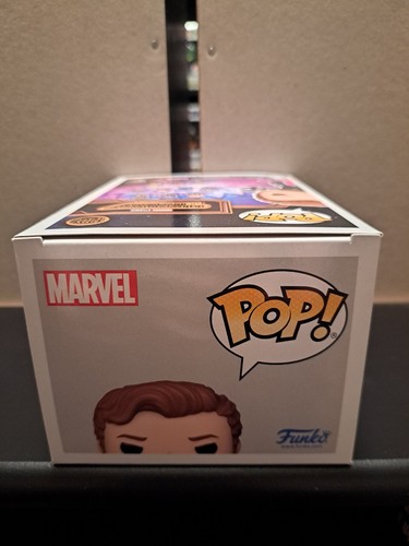 Funko Pop! Vinilo: Guardians Marvel - Star-Lord #1201 W Protector Pop - Imagen 5 de 6