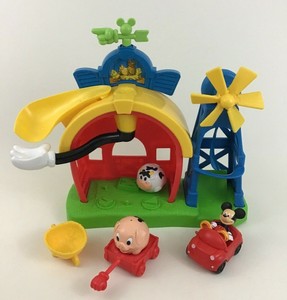 Mickey Mouse Clubhouse Barnyard Dance Farm 8pc Lot Toy Animal
