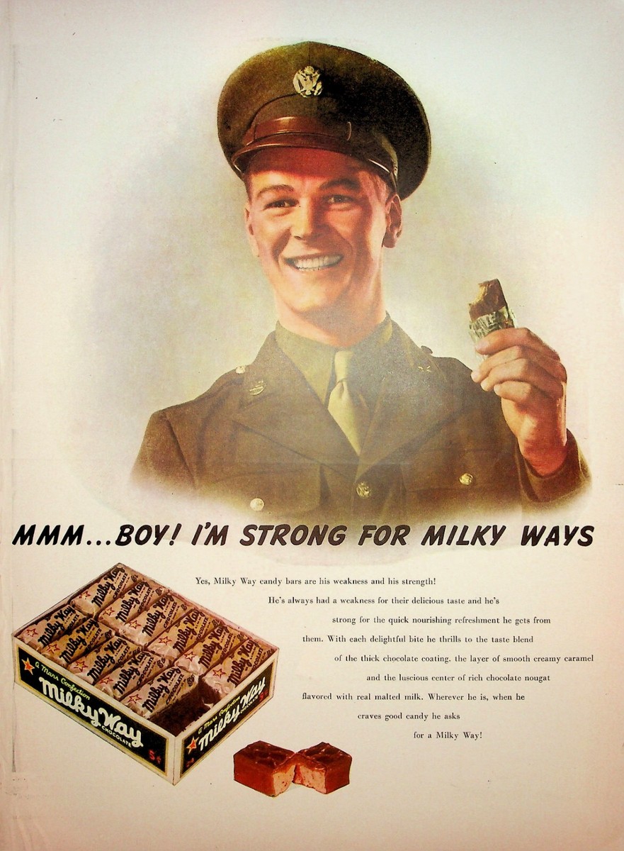 VivienneWestwood ポスター milky way 非売品 Original Milky Way Ad: Mmm Boy I'm Strong for Milky Ways | eBay