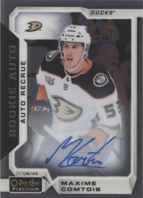 2018-19 O-Pee-Chee Platinum - Maxime Comtois #R-MC - 1 of 1