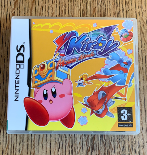 Kirby Mouse Attack Nintendo DS UK PAL Komplett In Box Neuwertig