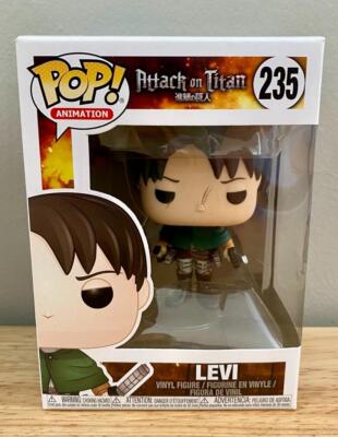 Funko Pop Animation Attack on Titan Levi 235 Vinyl Figure NRFB