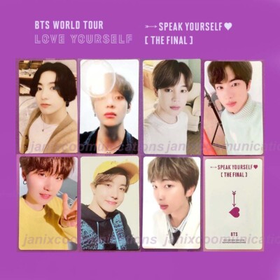 BTS WORLD TOUR LOVE YOURSELF SPEAK YOURSELF [THE FINAL] トレカ ジミン【F3849-007】028 BTS WORLD TOUR LOVE YOURSELF SPEAK [THE FINAL] トレカ ジミン