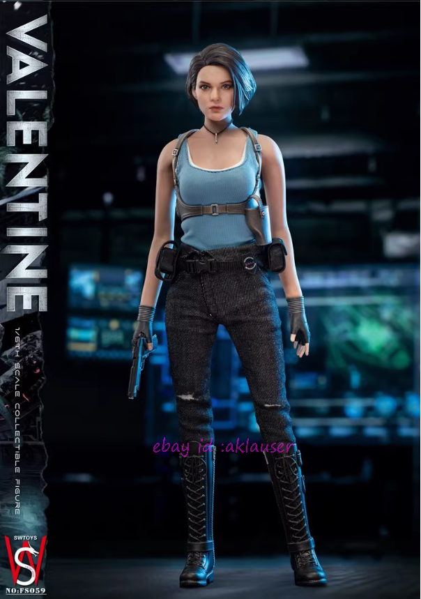 Collectibles Swtoys Fs059 1/6 Jill Valentine Action Figure Toy In