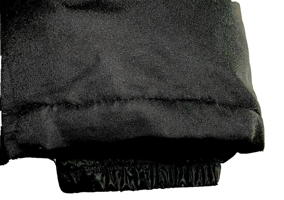 Athletech Youth Black Ski Snow Pants Medium 7/8 Pockets Water Resistant Unisex - Image 4 of 4