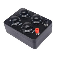 Resistor Box Experimental Instrument Ohmmeters Professional Physical 0-9999 Ohm