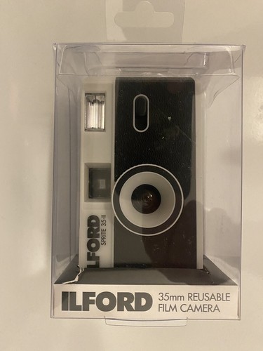 ILFORD Sprite 35-II 35mm Reusable Camera (Black & Silver) 1 For $40/2 For $70 - 第 1/1 張圖片