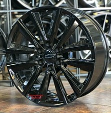 26 Inch Escalade Sport Style Gloss Black Fr90 Wheels Tahoe Sierra Yukon New 26 Inch Escalade Sport Style Gloss Black Fr90 Wheels Tahoe Sierra Yukon New