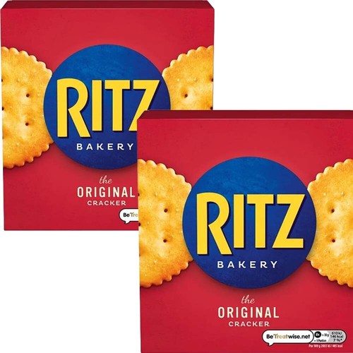 Ritz Original Cracker Bakery Mini Biscuits Butter Taste Snack 150g - Picture 2 of 4