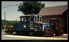 Vintage 1910 Snow Sweeper No. 107 Postcard Chicago Joliet Electric PA