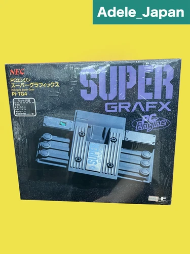 PC Engine SUPER GRAFX MINT Console System Boxed Ref PI-TG4 Tested From Japan