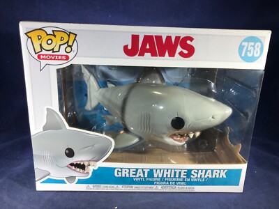 D3-52 FUNKO POP MOVIES #758 GREAT WHITE SHARK - JAWS - BOX MEASURES 9.5 X 7 X 7. | eBay