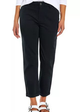 NEW Gap Women's Buttom Cuff Casual Classic Twill Pant Size 6