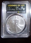 2023 $1 American Silver Eagle 1oz PCGS MS70 FS Legends of Life Adrian Dantley