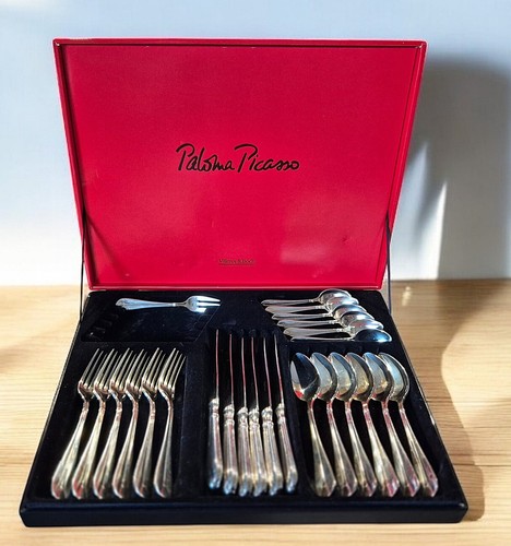 Villeroy & Boch 25-tlg. Besteckset Paloma Picasso 120er versilbert