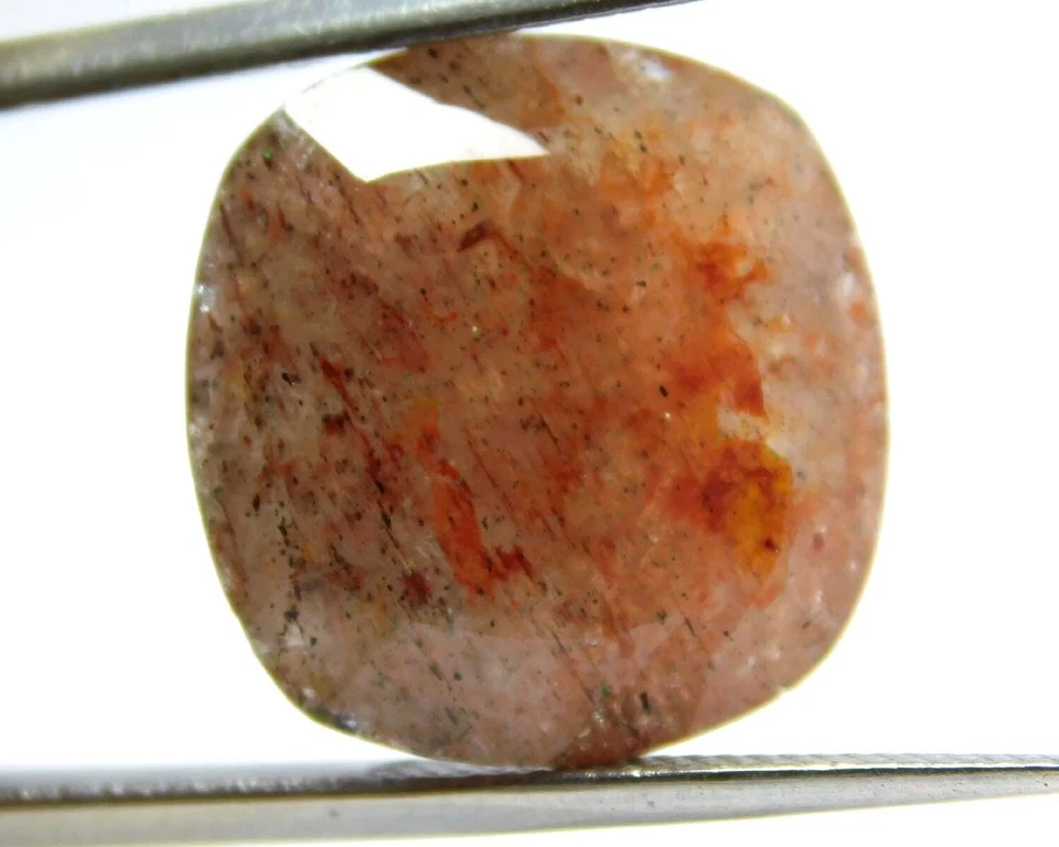 16.0 CT Natural Semi-Precious RADIANT Shape Light Smoky Quartz Loose Gems 677. - Image 3 of 4