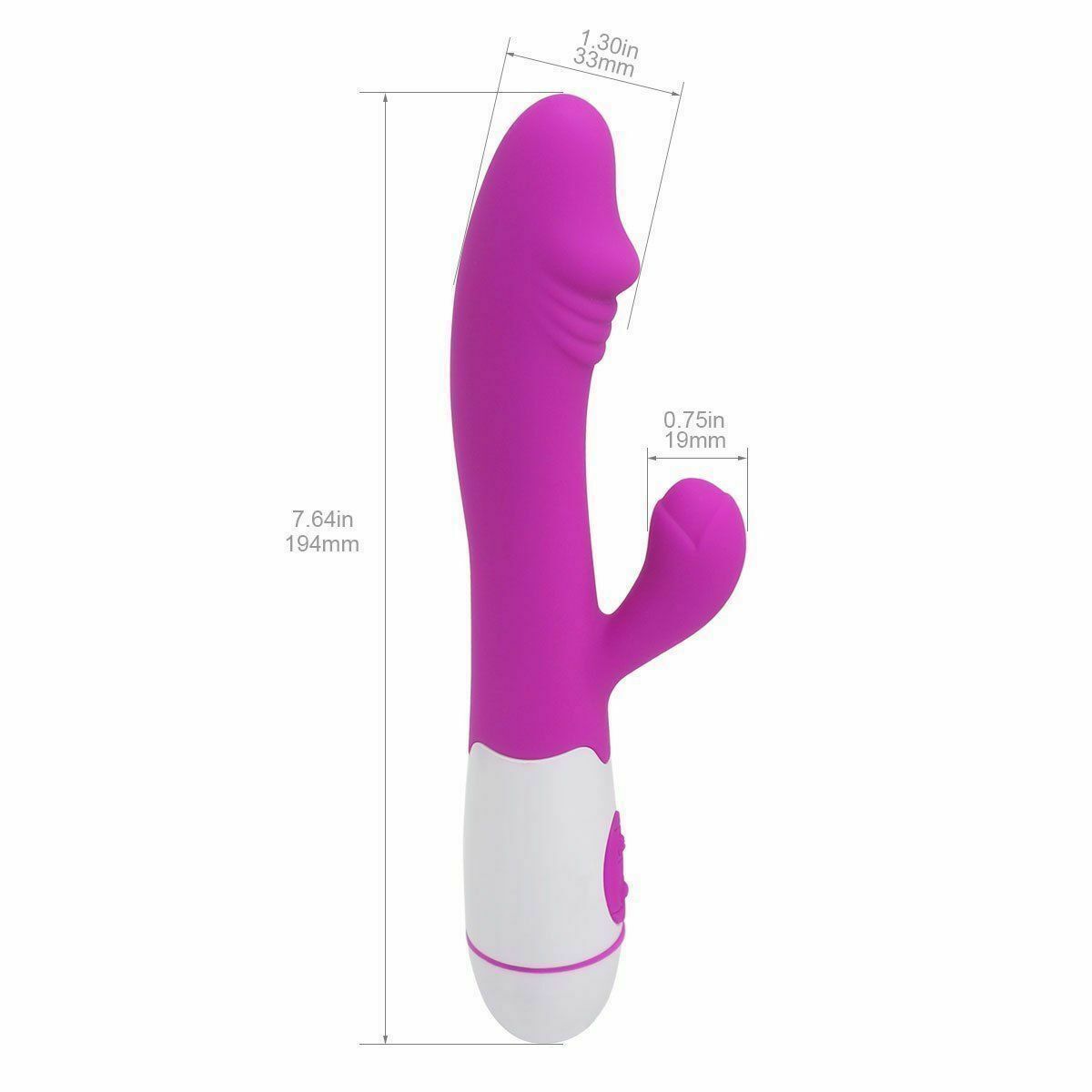 Multispeed Vibrator G Spot Dildo Rabbit Female Adult Sex Toy Massager  Waterproof