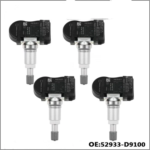 4X TPMS Tyre Pressure Sensor For Kia Sportage Hyundai 52933D9100 52933-D9100 - Picture 1 of 8