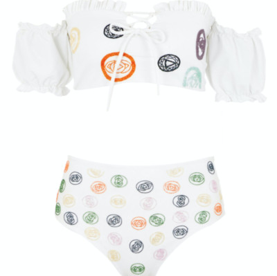 OCEANUS X CINTA Schulterfreier Bikini weiß - S, M, L - 280£